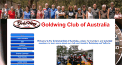 Desktop Screenshot of goldwing.com.au